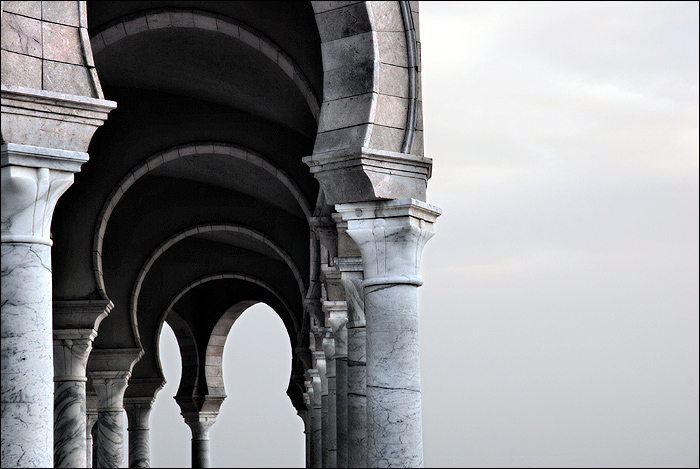 Colonne de la grande Mosque de Carthage