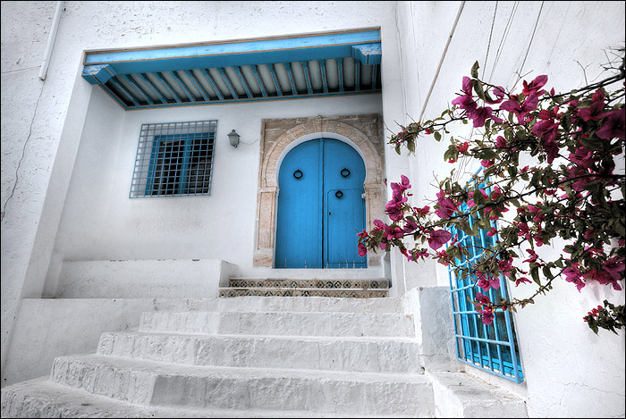 Entre d'une maison de Sidi bou Sad