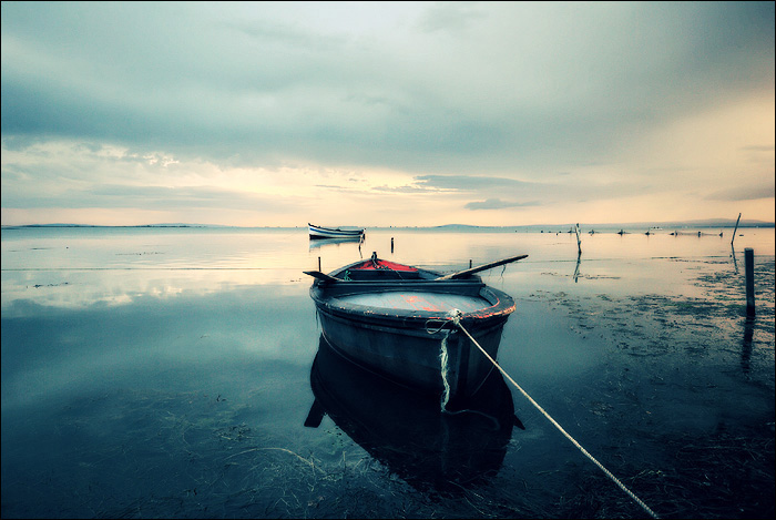 Barque de pcheur  Ghar el Melh