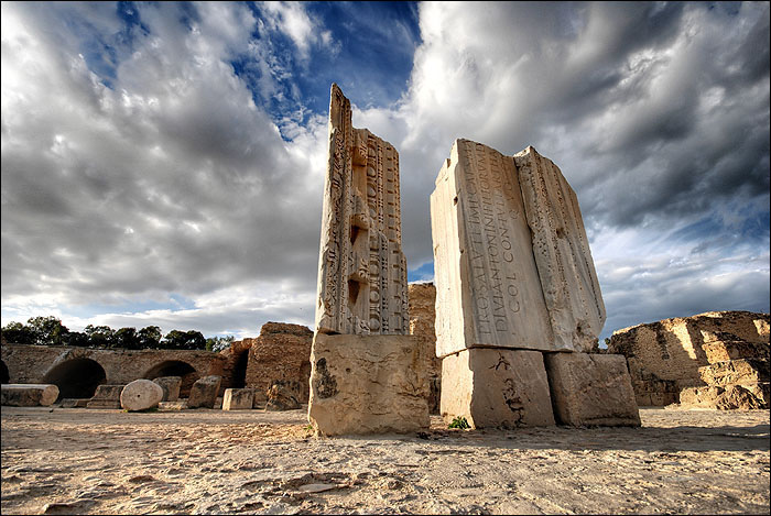 Inscriptions romaines  Carthage