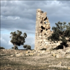 Ruine d'un mur d'enceinte de Dougga