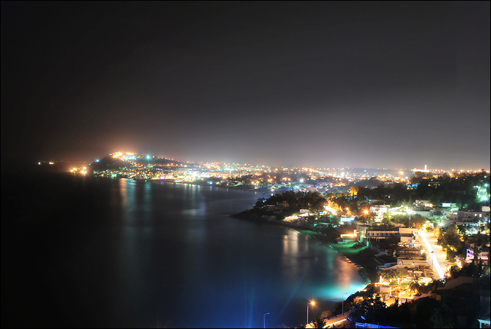 Sidi bou Sad et La Marsa by night