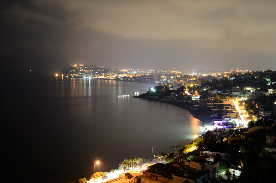 Sidi bou Sad et La Marsa de nuit
