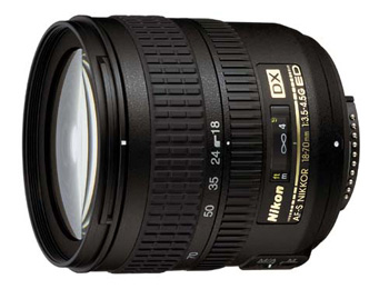 Objectif TransStandard : Nikkor AF-S 18-70 F3.5/4.5G ED DX